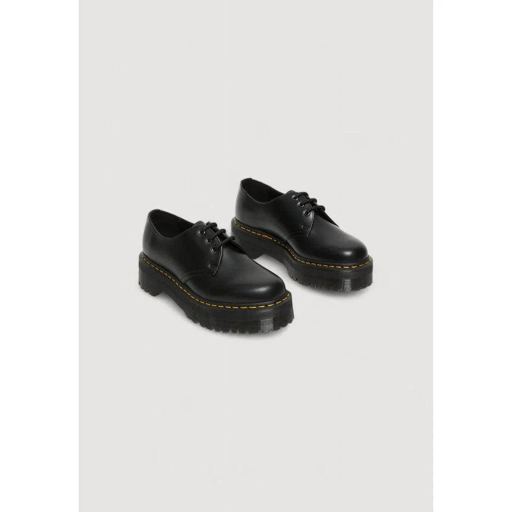 Dr. Martens Black Leather Lace-Up Boot - Boots