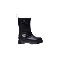 Dr. Martens Fekete Bőr Cipők - Csizmák