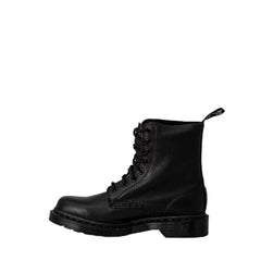 Dr. Martens Černé Kožené Boty s Šňůrkami - Boty