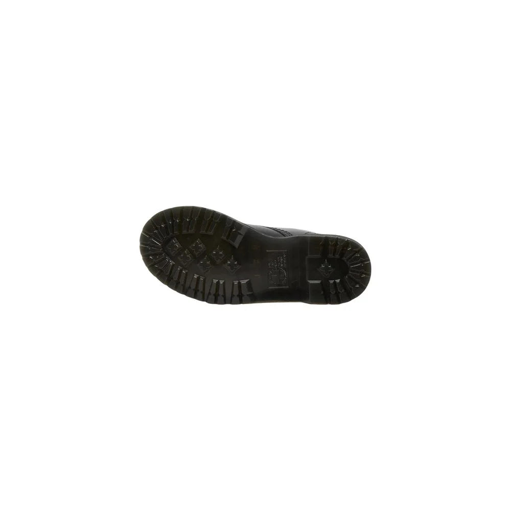 Dr. Martens Black Leather Lace-Up Boots - Csizmák