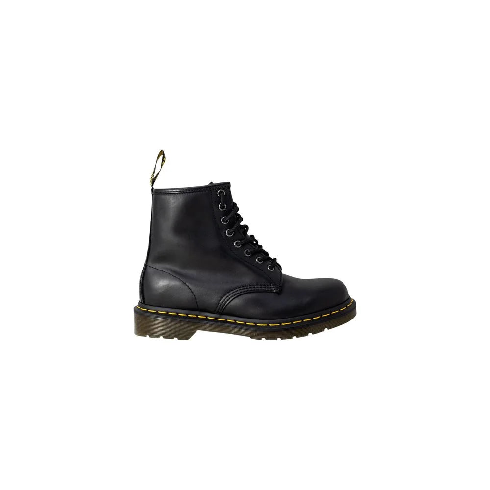 Dr. Martens Black Leather Lace-Up Boots - EU38/US8 - Boots