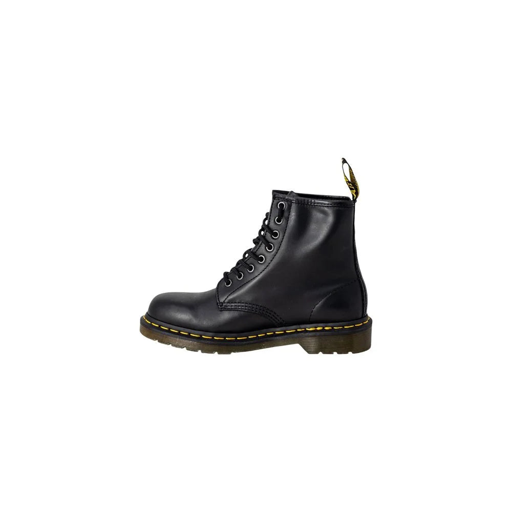 Dr. Martens Black Leather Lace-Up Boots - EU38/US8 - Boots