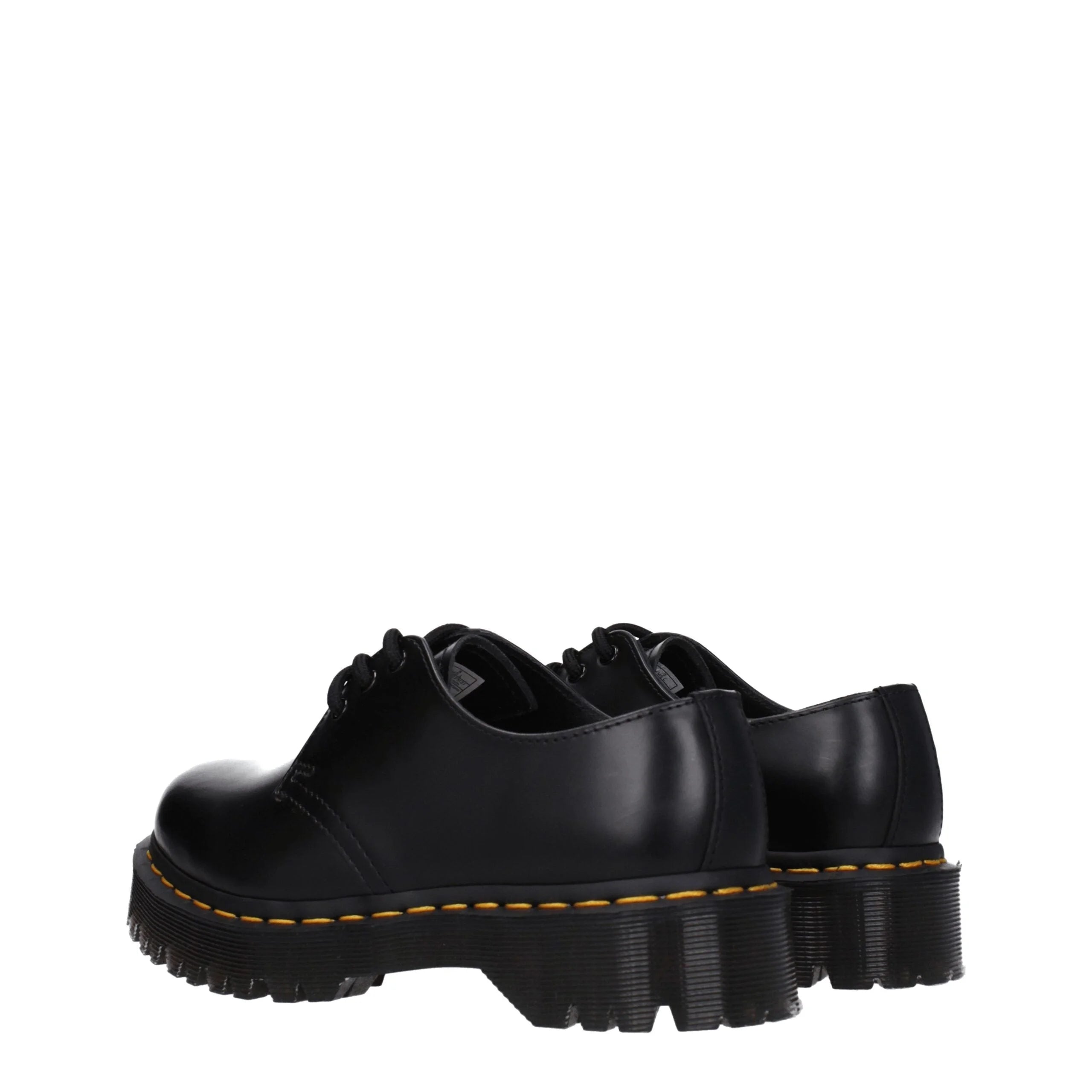 Dr. Martens Black Leather Oxfords And Derbies - EU36/US6