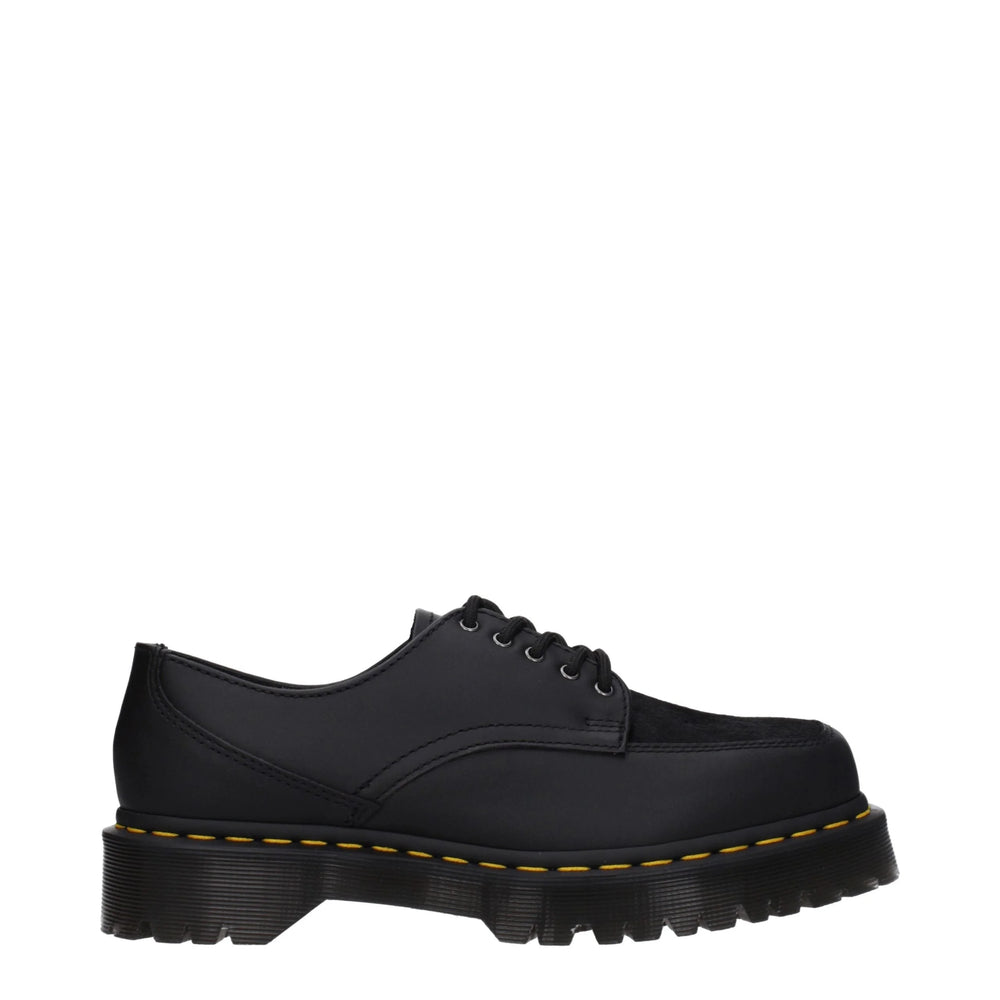 Dr. Martens Black Leather Oxfords And Derbies - EU43/US10