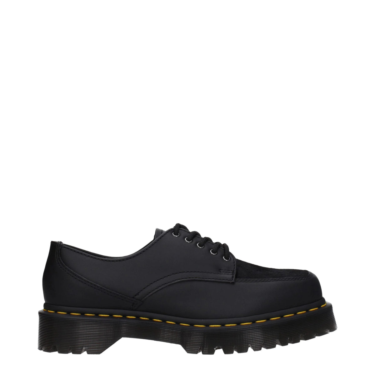Dr. Martens Black Leather Oxfords And Derbies - EU43/US10
