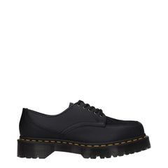 Dr. Martens Black Leather Oxfords And Derbies - EU43/US10 - Shoes