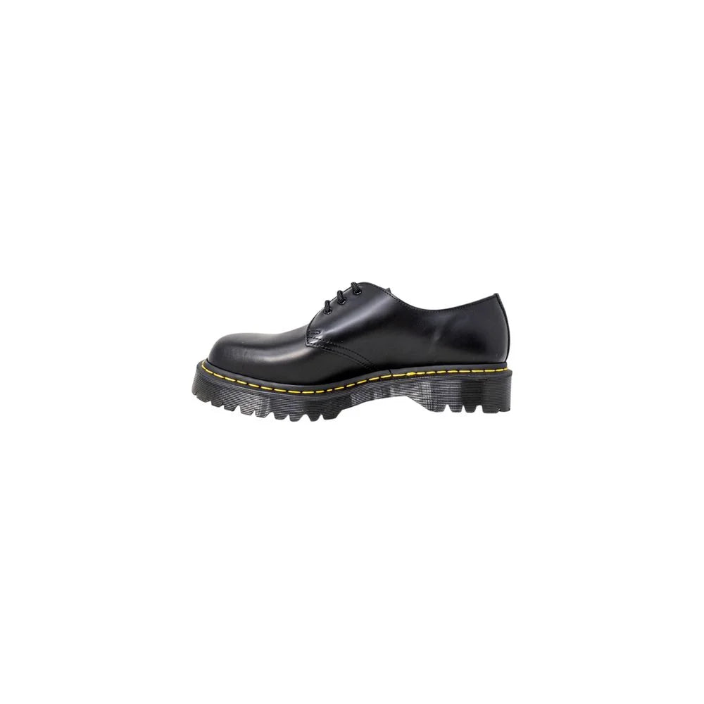 Dr. Martens Black Leather Oxfords And Derbies - Shoes