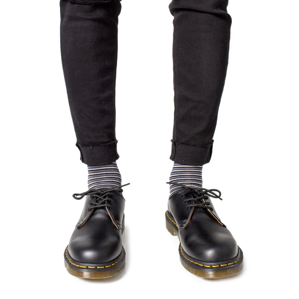 Dr. Martens Black Leather Oxfords And Derby - EU40/US7 - Shoes