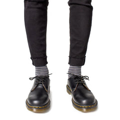 Dr. Martens Black Leather Oxfords And Derby - EU40/US7 - Shoes