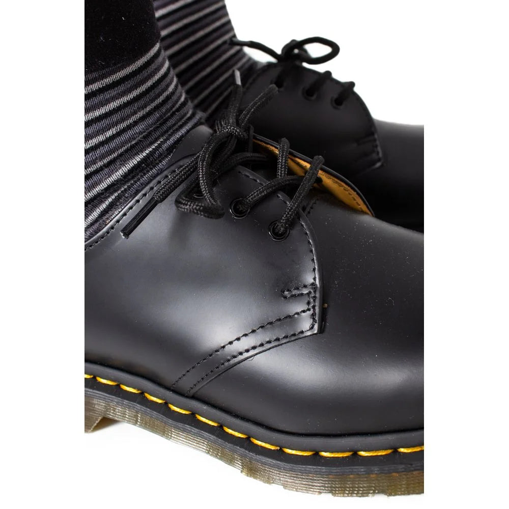 Dr. Martens Black Leather Oxfords And Derby - EU40/US7 - Shoes