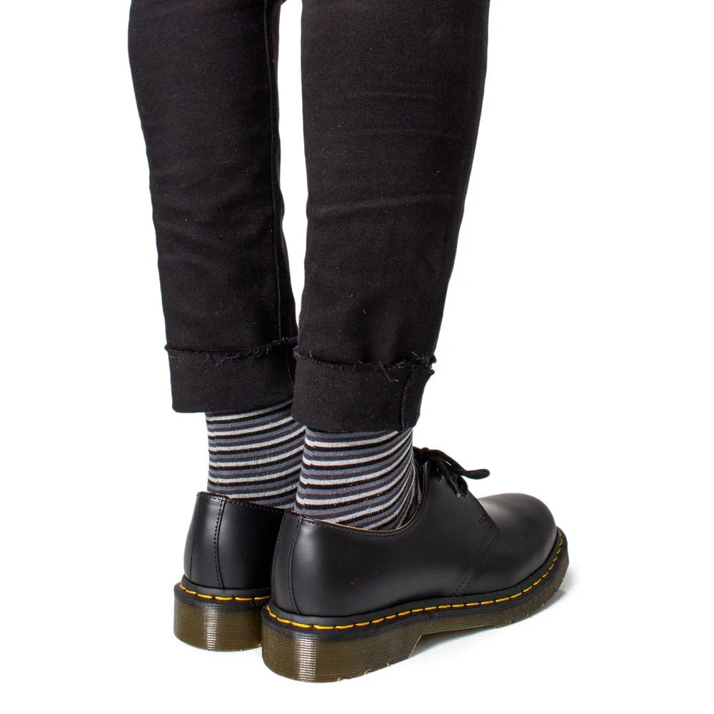 Dr. Martens Black Leather Oxfords And Derby - EU40/US7 - Shoes