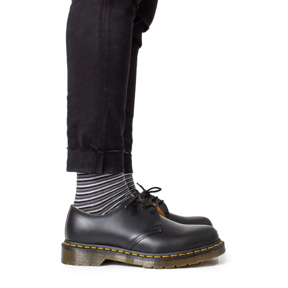 Dr. Martens Black Leather Oxfords And Derby - EU40/US7 - Shoes