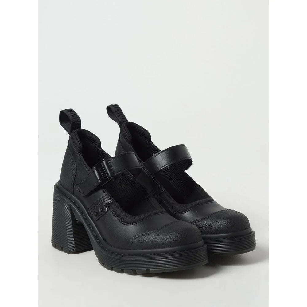 Dr. Martens Black Leather Platform Pumps - EU36/US6