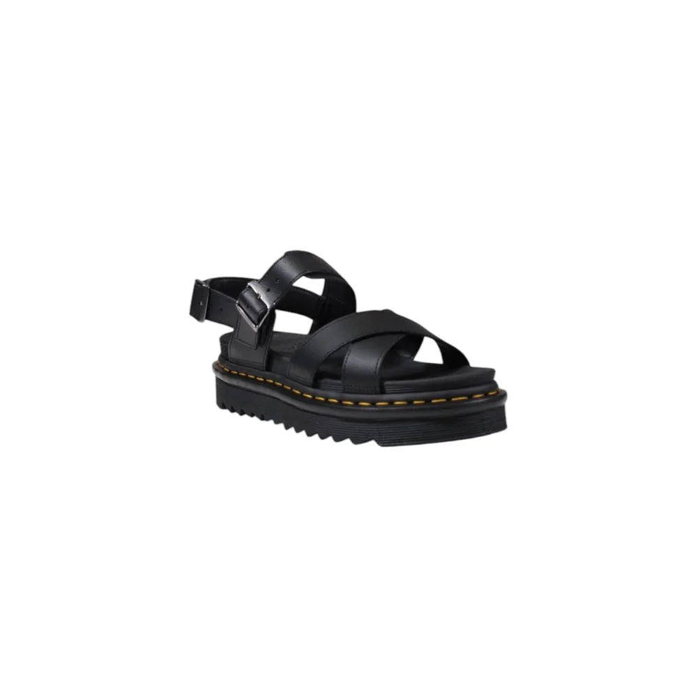 Dr. Martens Black Leather Sandal - Sandals