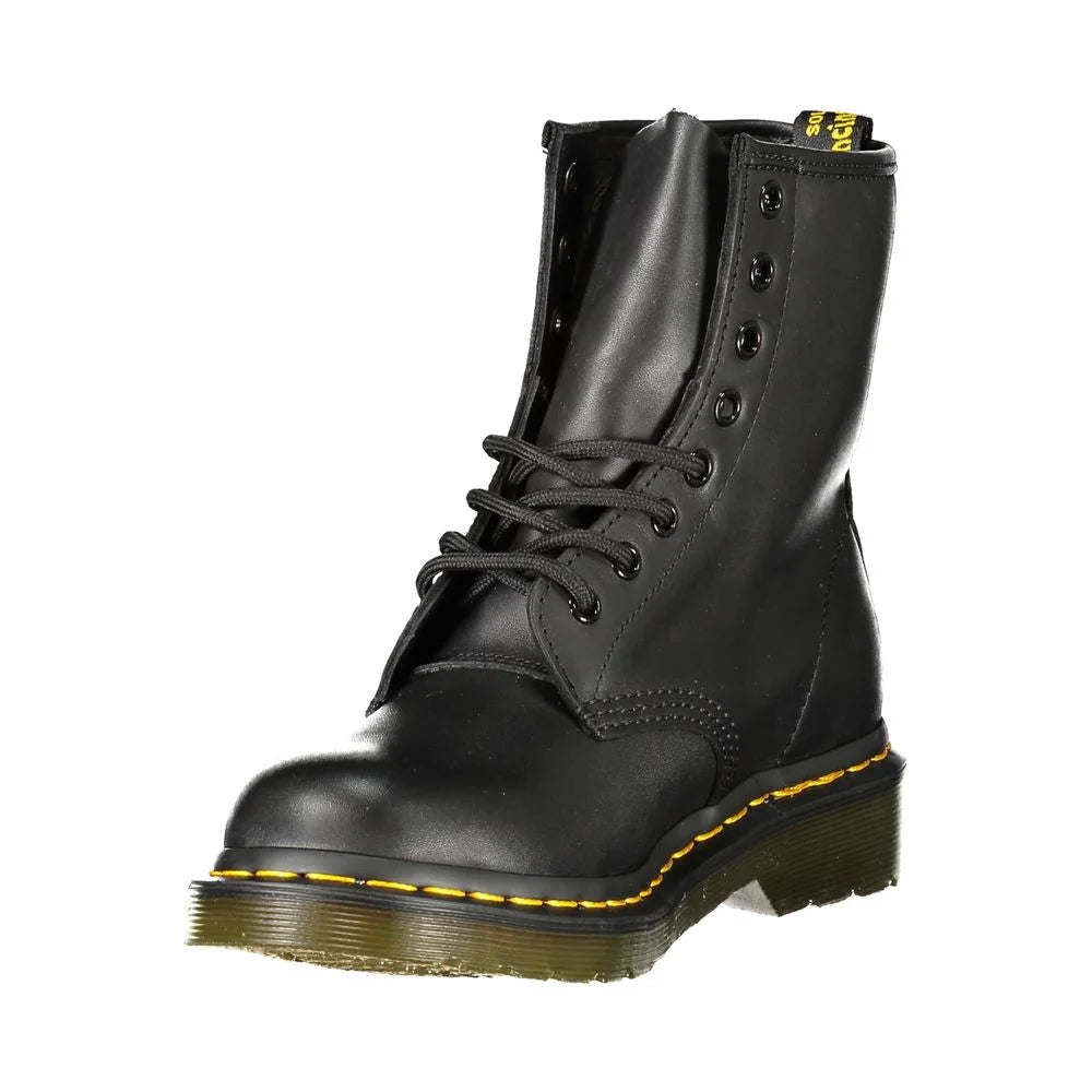 Dr. Martens Black Polyester Ankle