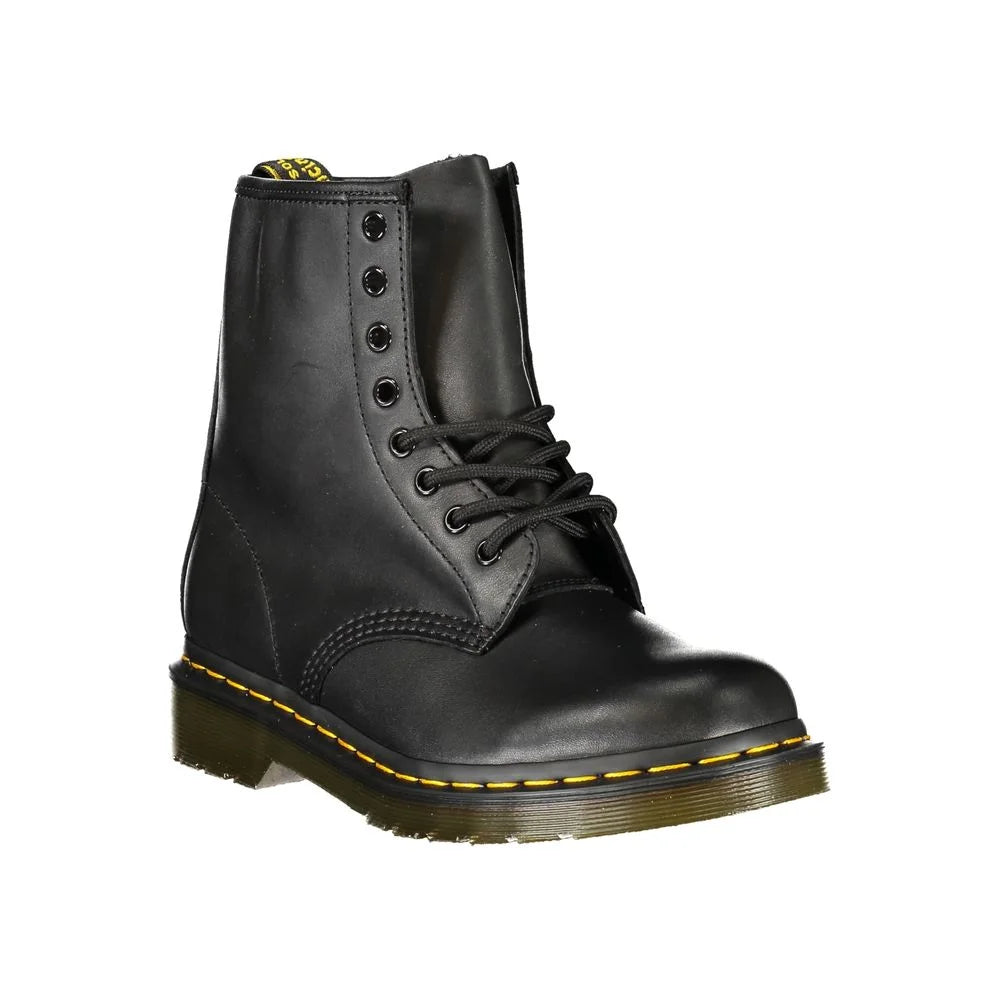 Dr. Martens Black Polyester Ankle
