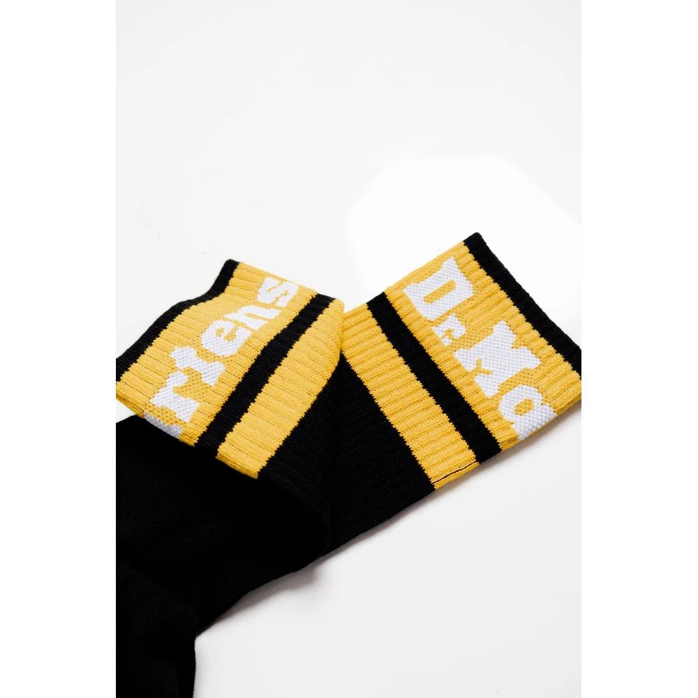 Dr. Martens Black Polyester Socks - 42-48
