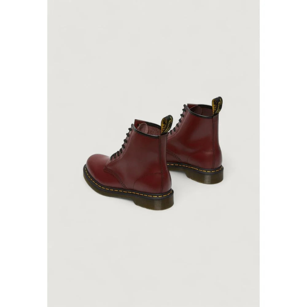 Bottes à lacets Dr. Martens bordeaux en cuir - EU36/US6