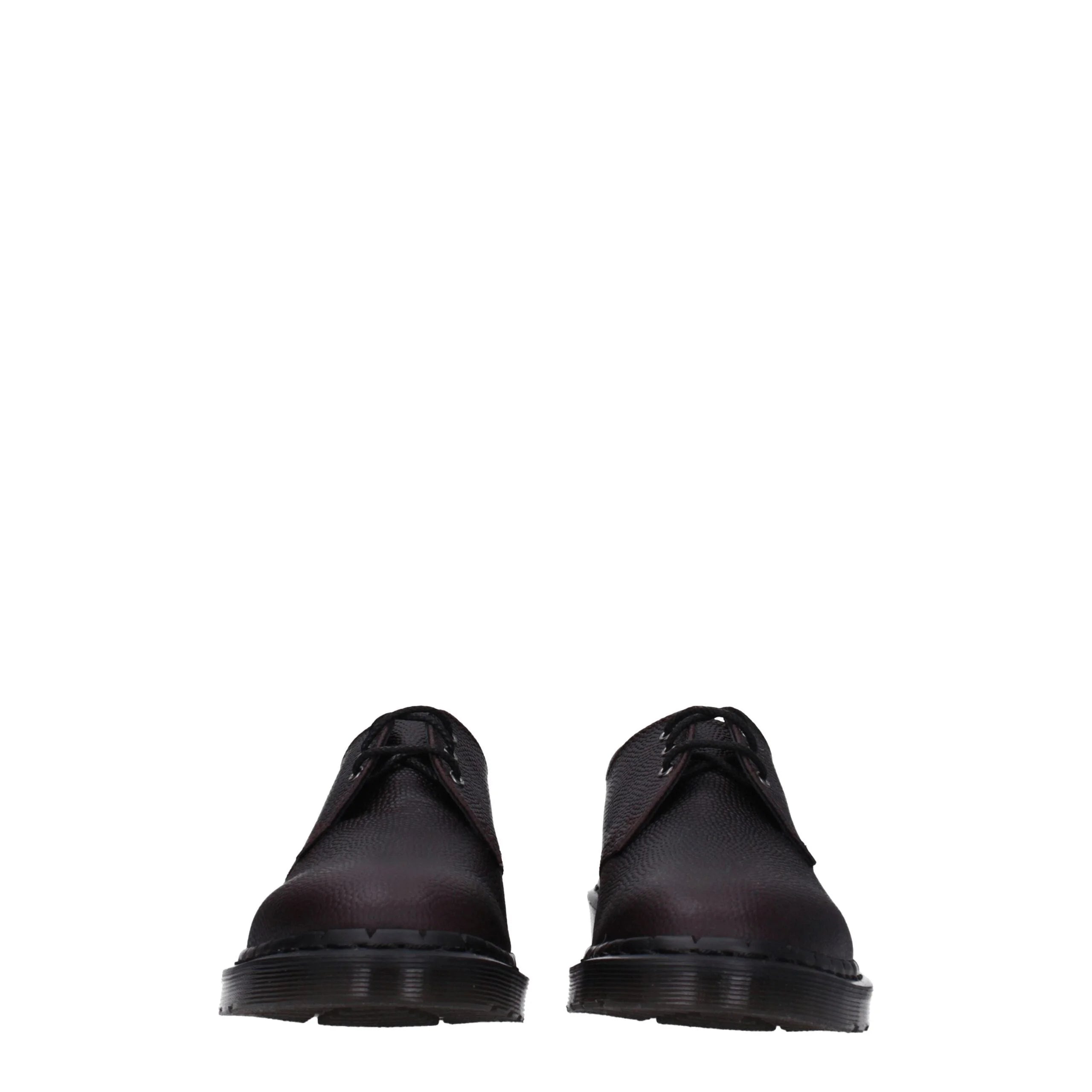 Μωβ δερμάτινα οξφόρντ και ντέρμπι Dr. Martens - EU41/US8