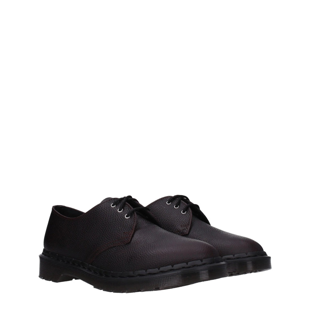 Μωβ δερμάτινα οξφόρντ και ντέρμπι Dr. Martens - EU41/US8