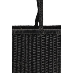 Dragon Diffusion Black Buffalo Leather Shoulder Bag