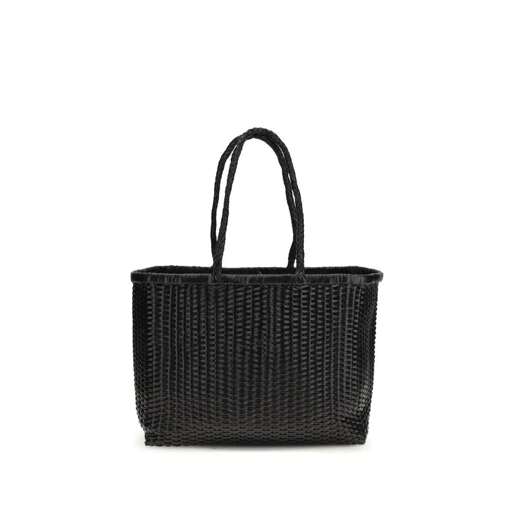 Dragon Diffusion Black Buffalo Leather Shoulder Bag