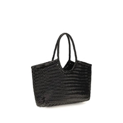 Dragon Diffusion Black Calf Leather Bos Taurus Handbag