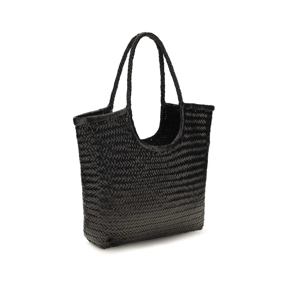 Dragon Diffusion Black Calf Leather Bos Taurus Handbag