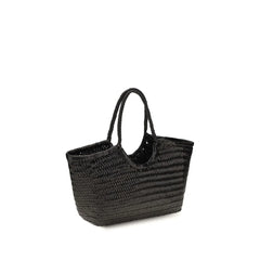 Dragon Diffusion Black Calf Leather Bos Taurus Handbag