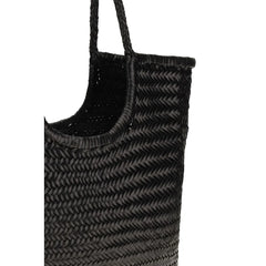 Dragon Diffusion Black Calf Leather Bos Taurus Handbag