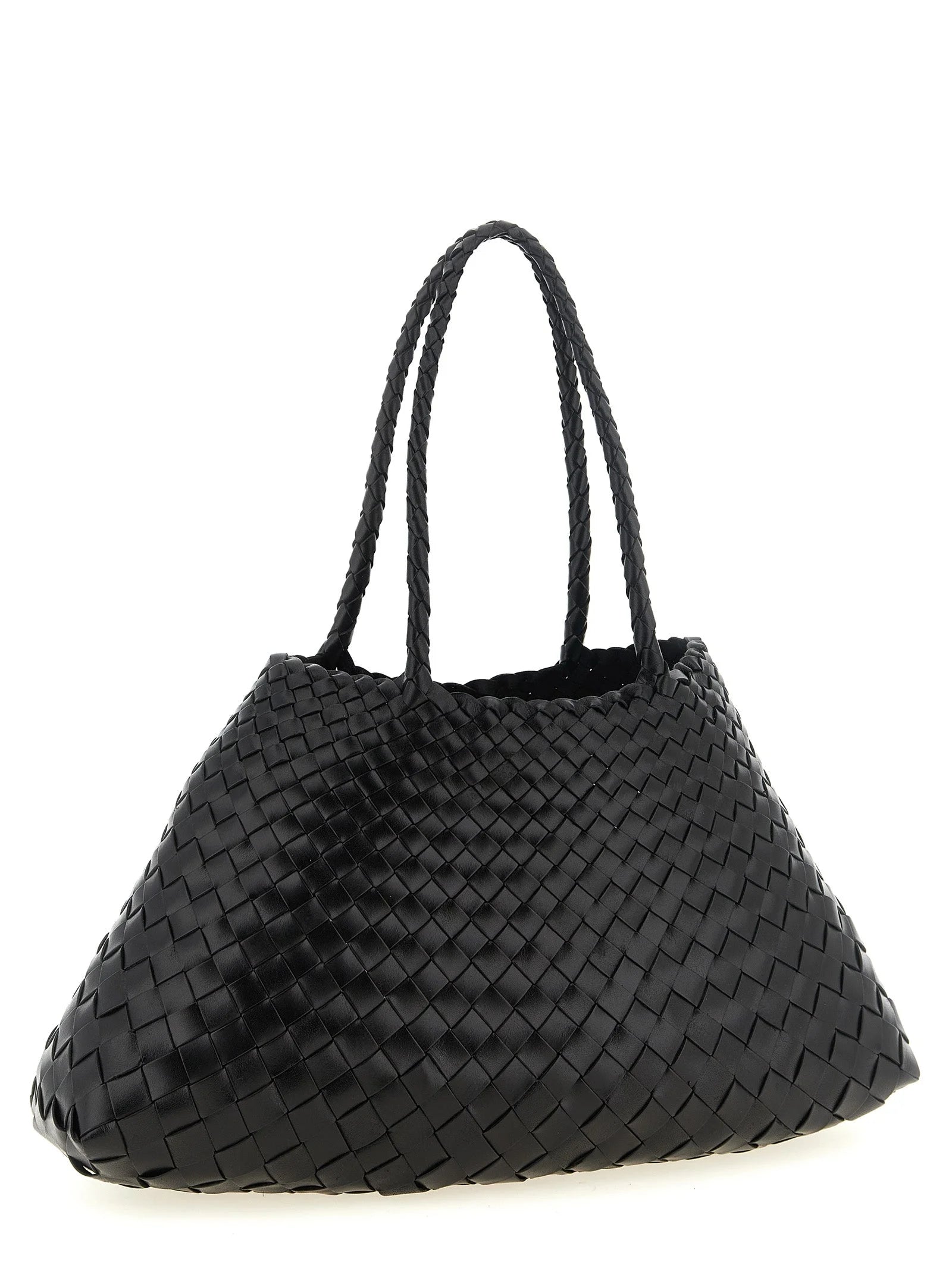 Dragon Diffusion Black Calfskin Shoulder Bag