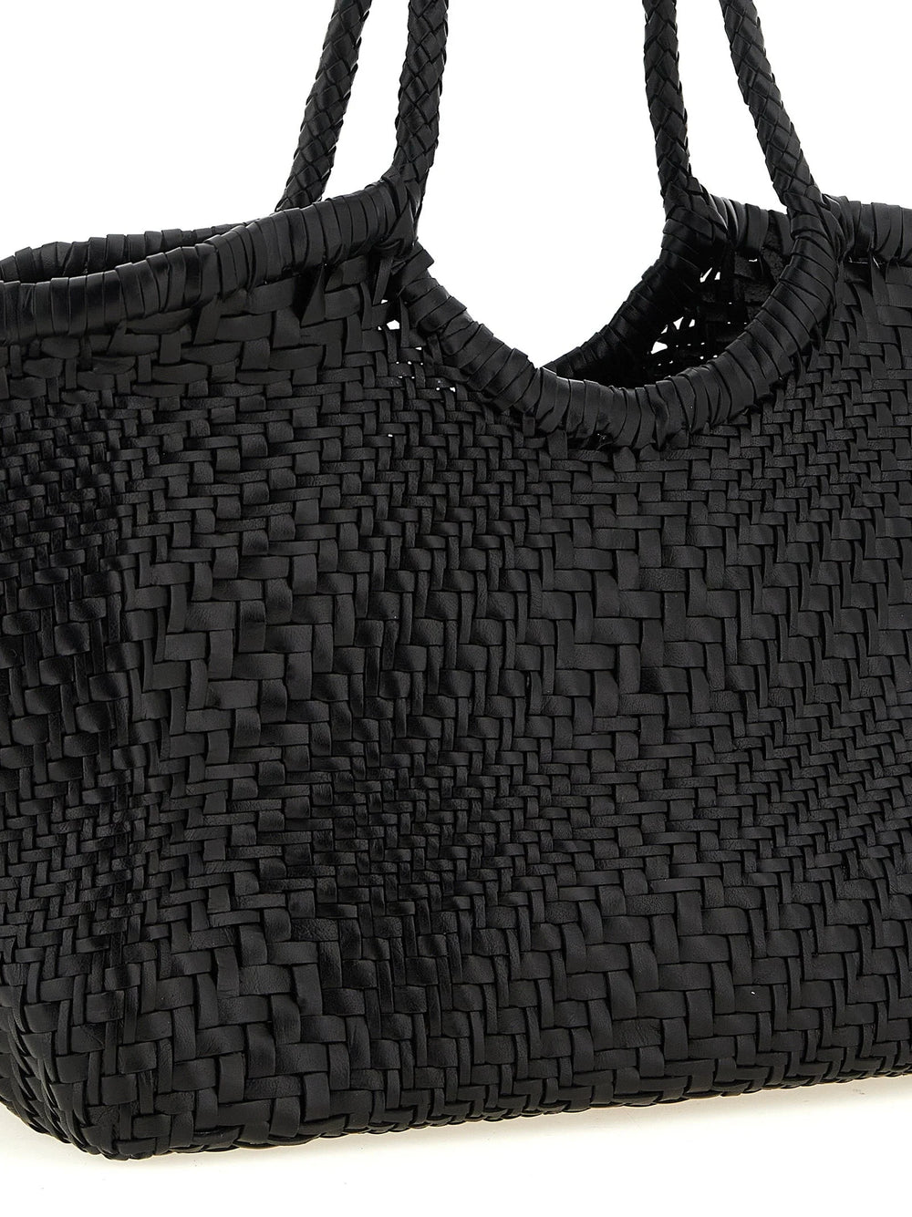 Dragon Diffusion Black Calfskin Shoulder Bag