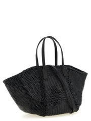 Dragon Diffusion Black Calfskin Tote Bag