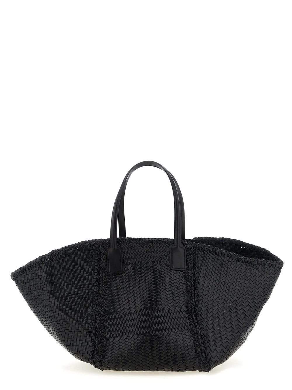 Dragon Diffusion Black Calfskin Tote Bag