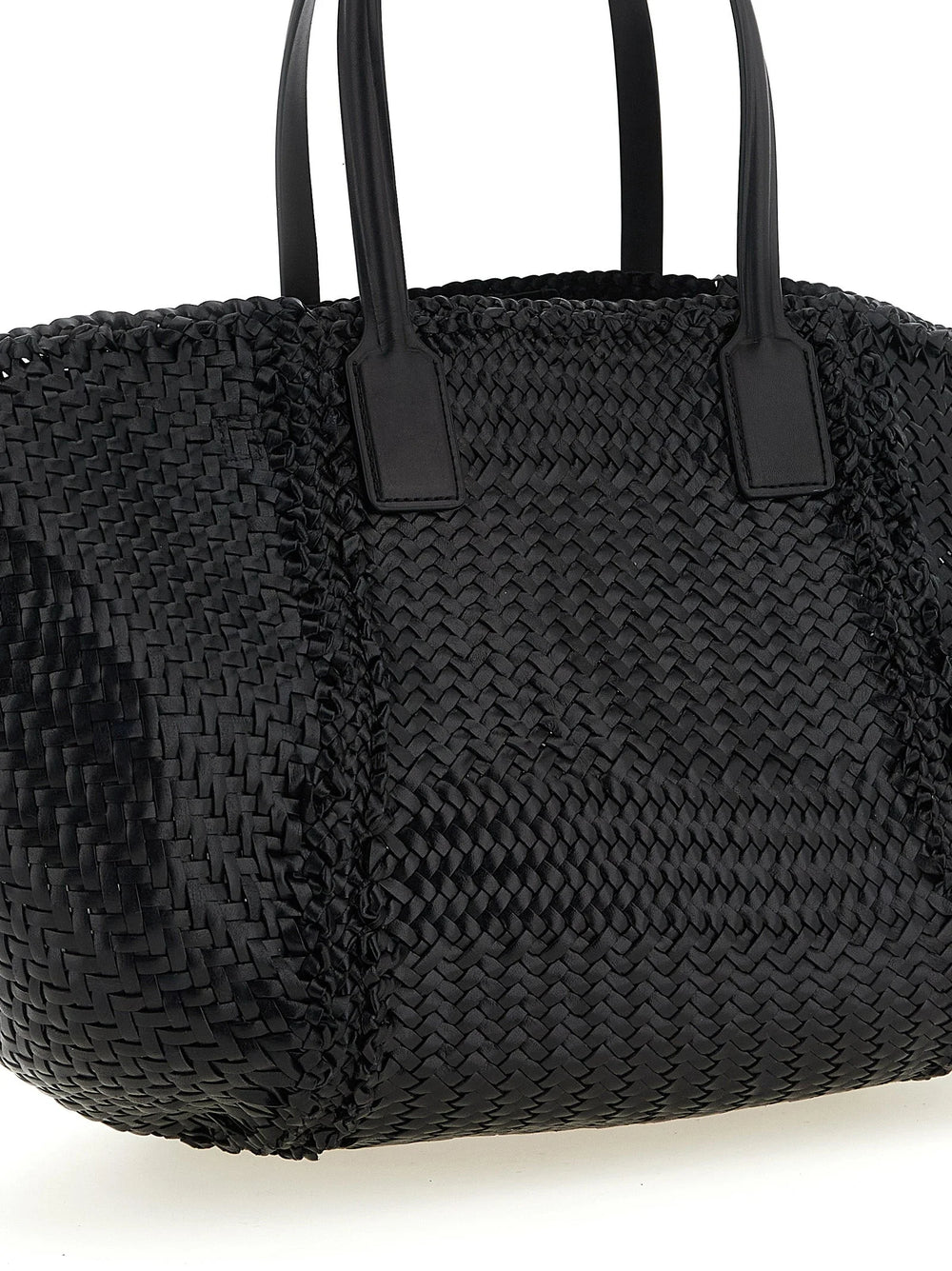Dragon Diffusion Black Calfskin Tote Bag