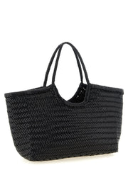 Dragon Diffusion Black Cowhide Shoulder Bag