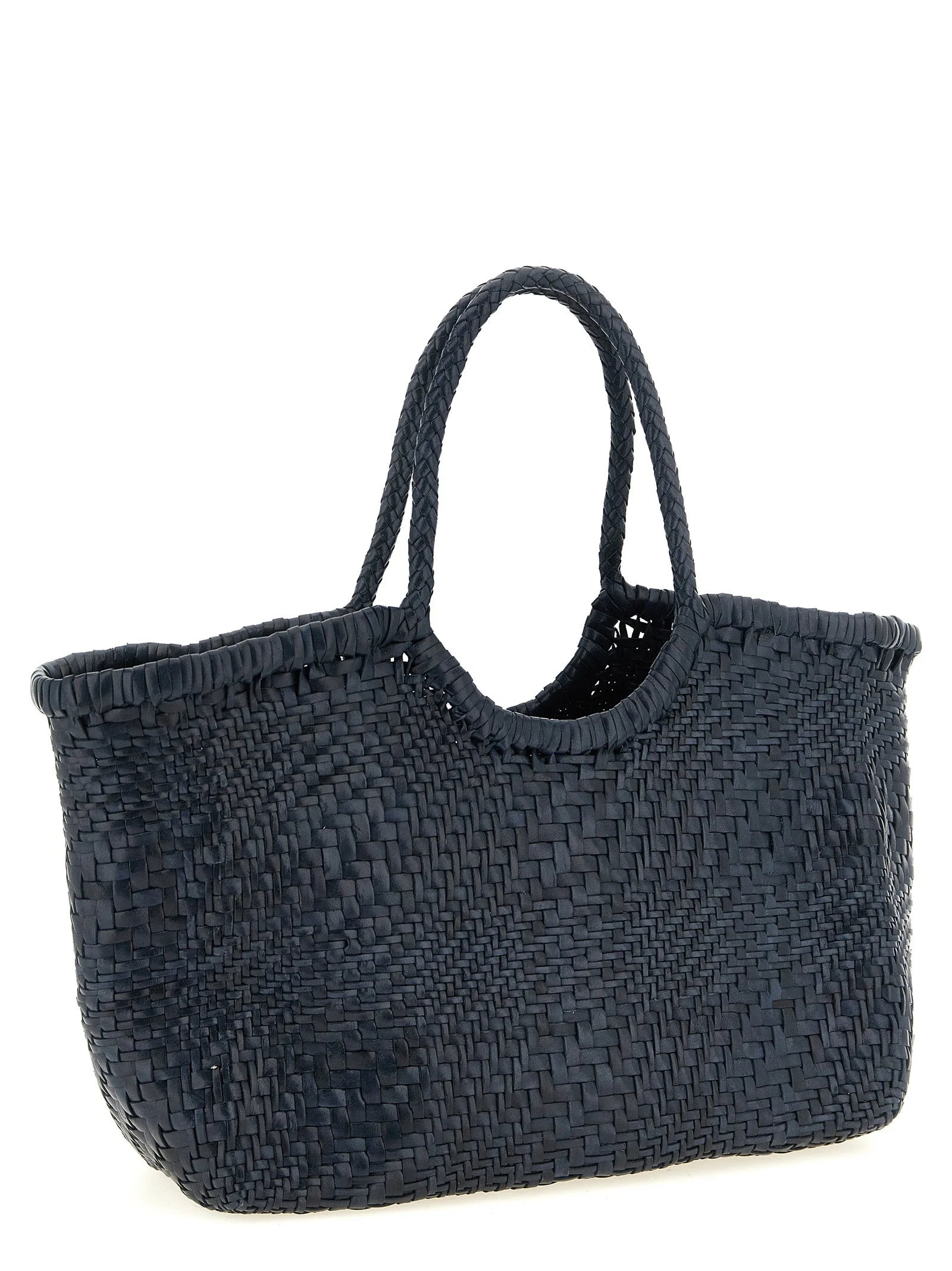 Dragon Diffusion Blue Calfskin Handbag