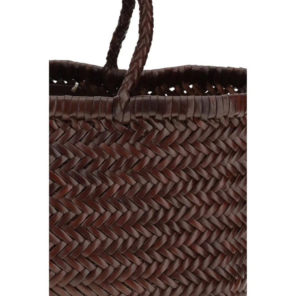 Dragon Diffusion Brown Buffalo Leather Handbag