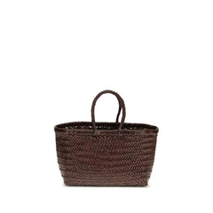 Dragon Diffusion Brown Buffalo Leather Handbag