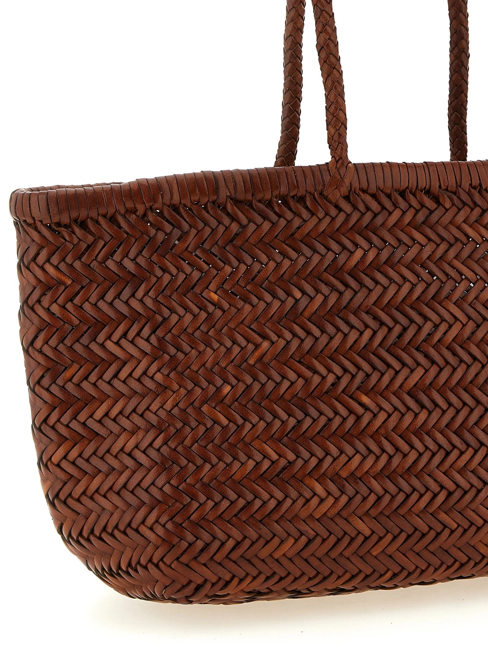 Dragon Diffusion Brown Calfskin Shoulder Bag