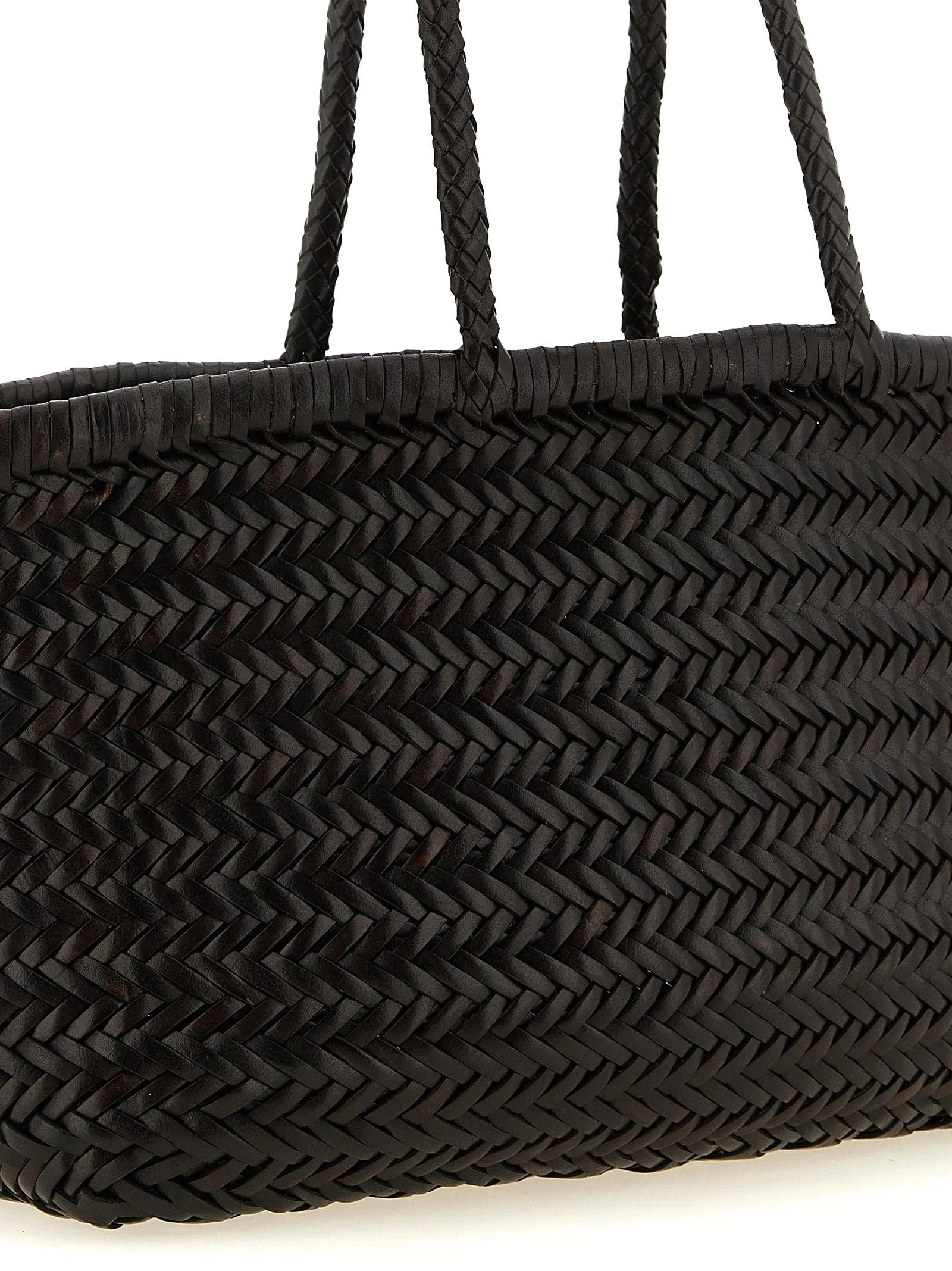 Dragon Diffusion Brown Calfskin Shoulder Bag
