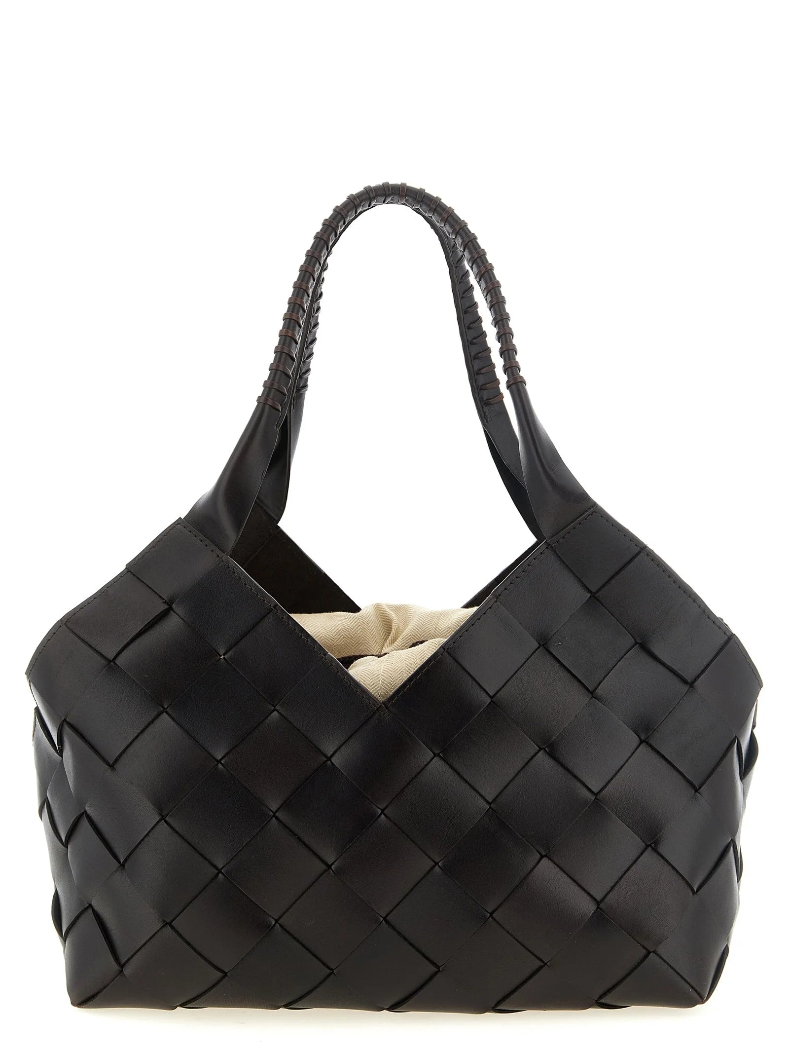 Dragon Diffusion Brown Calfskin Shoulder Bag