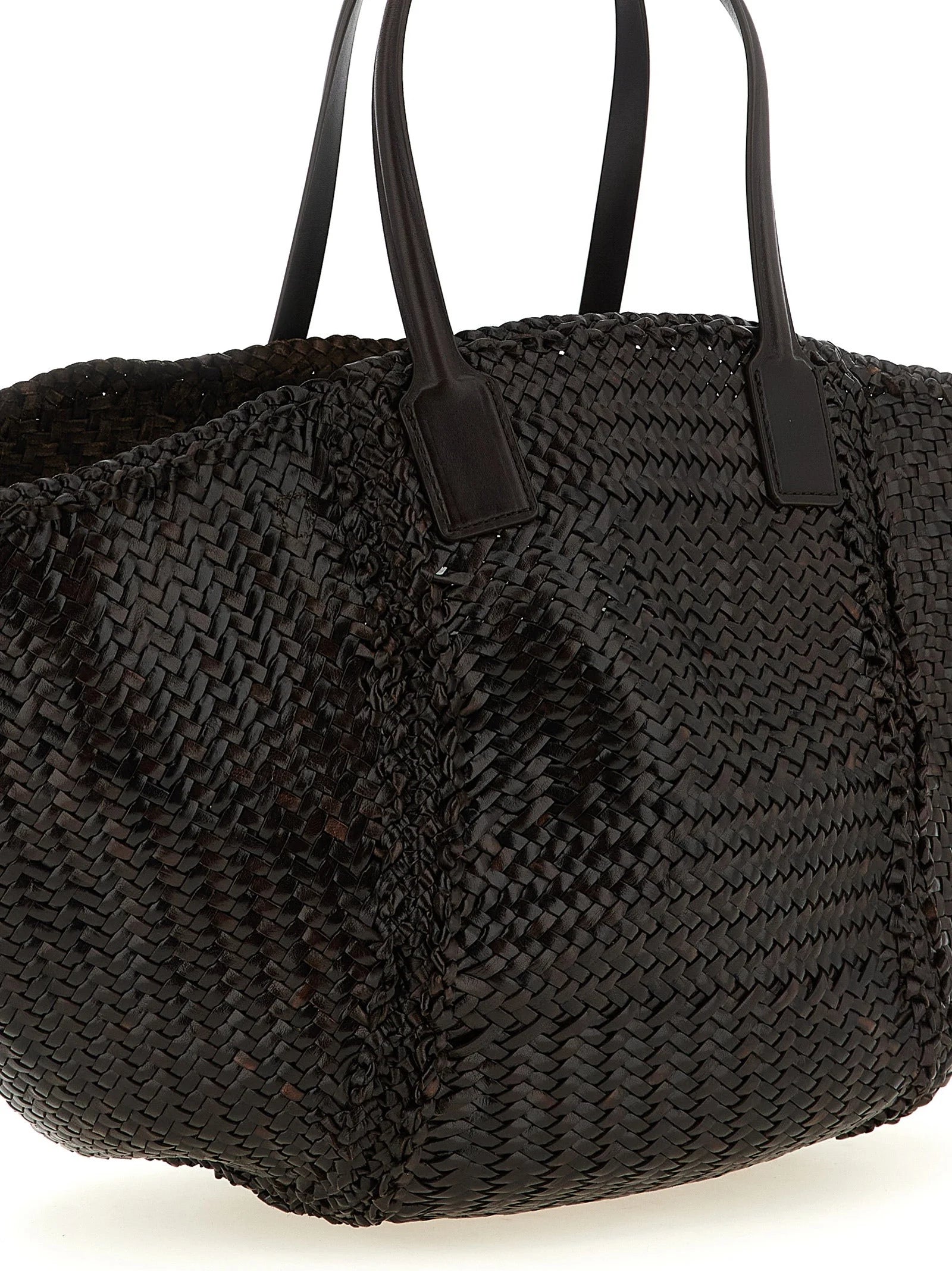 Dragon Diffusion Brown Calfskin Tote Bag