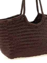Dragon Diffusion Brown Cowhide Shoulder Bag