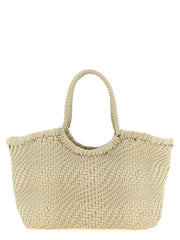 Dragon Diffusion White Calfskin Shoulder Bag