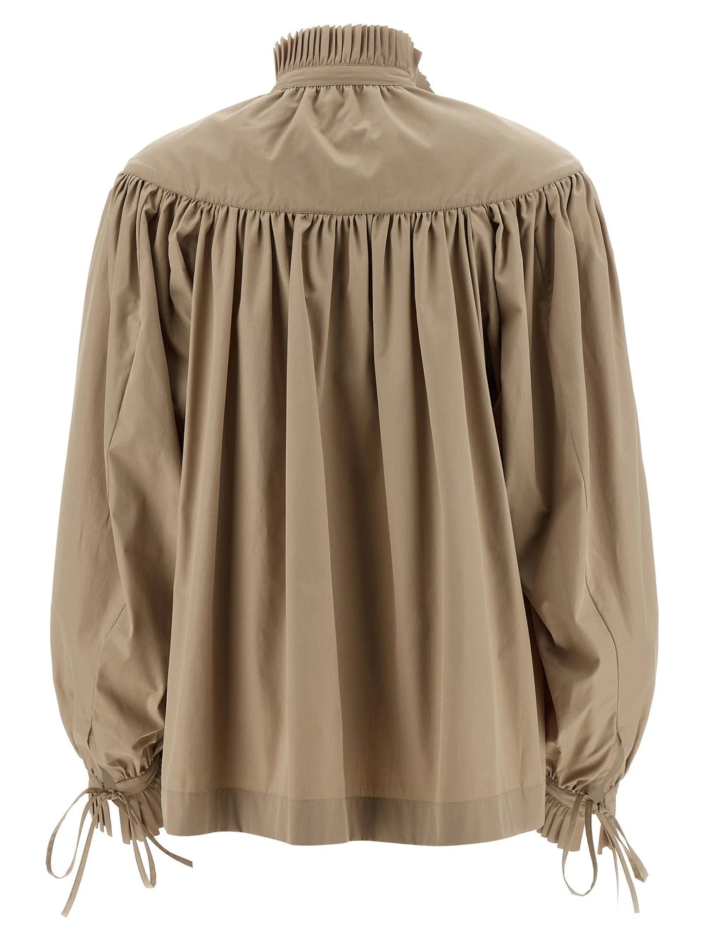 Dries Van Noten Beige Cotton Blouse - XS