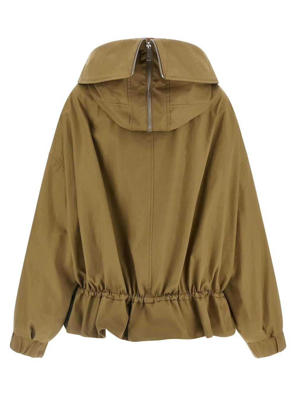 Dries Van Noten Beige Cotton Shell Jacket