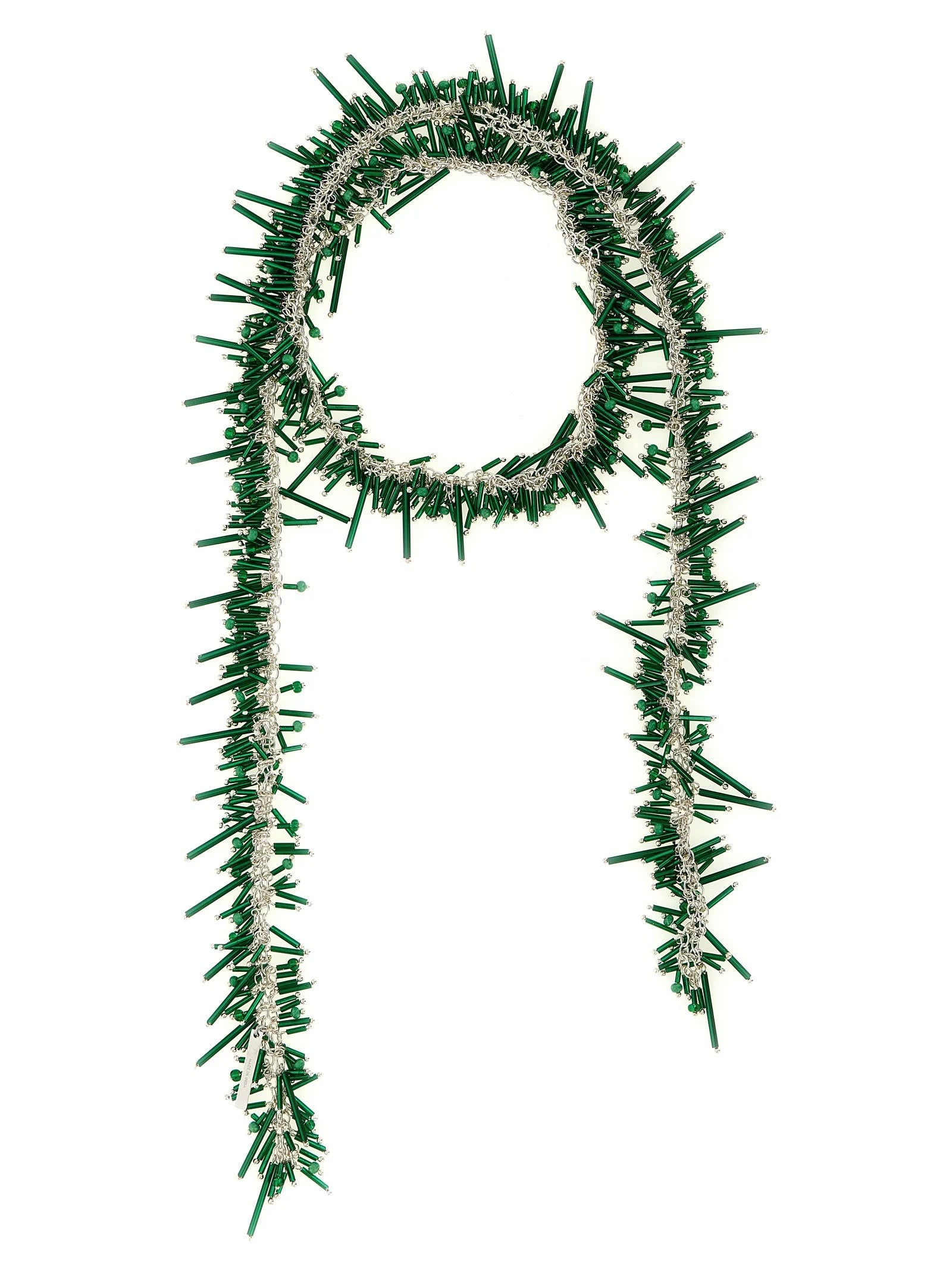 Dries Van Noten Bicolor Brass Necklace - One Size
