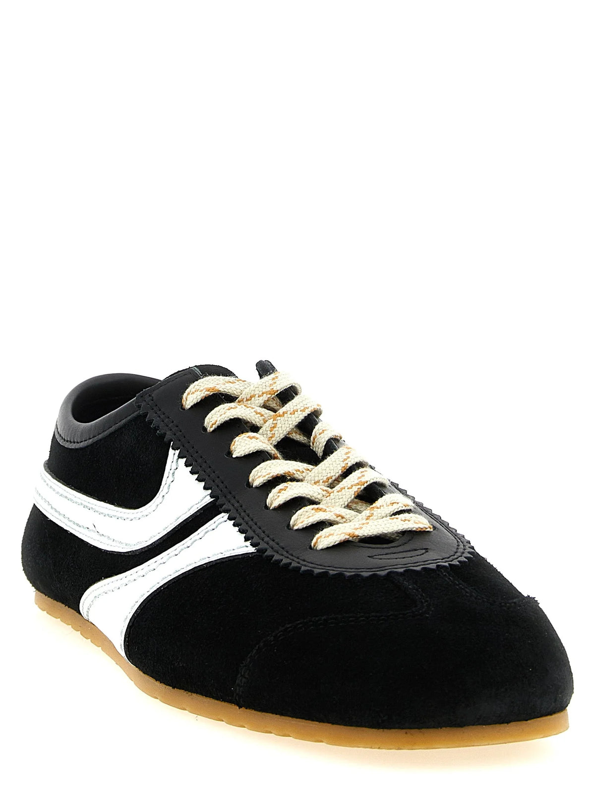 Baskets bicolores Dries Van Noten en veau