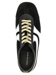 Baskets bicolores Dries Van Noten en veau